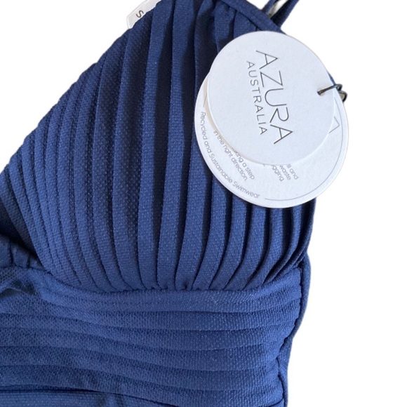 NWT Azura Australia pleated One Piece Swimsuit - Picture 4 of 8